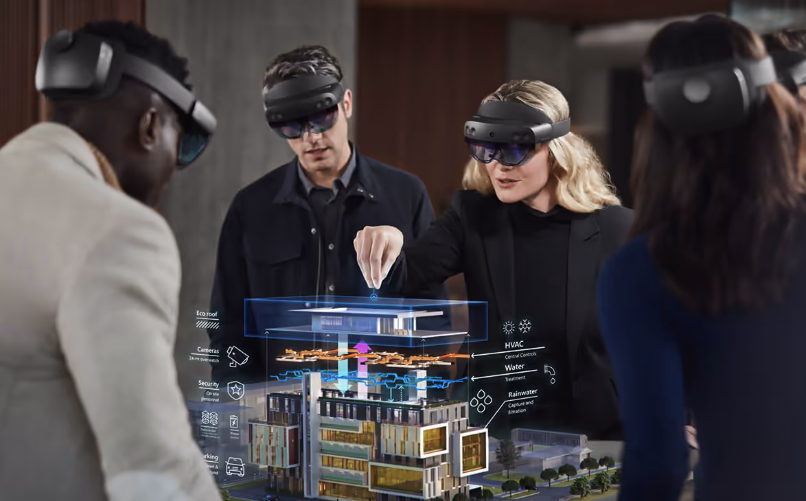 Microsoft HoloLens 2 immersive brand experience demonstration by Evolve Branding