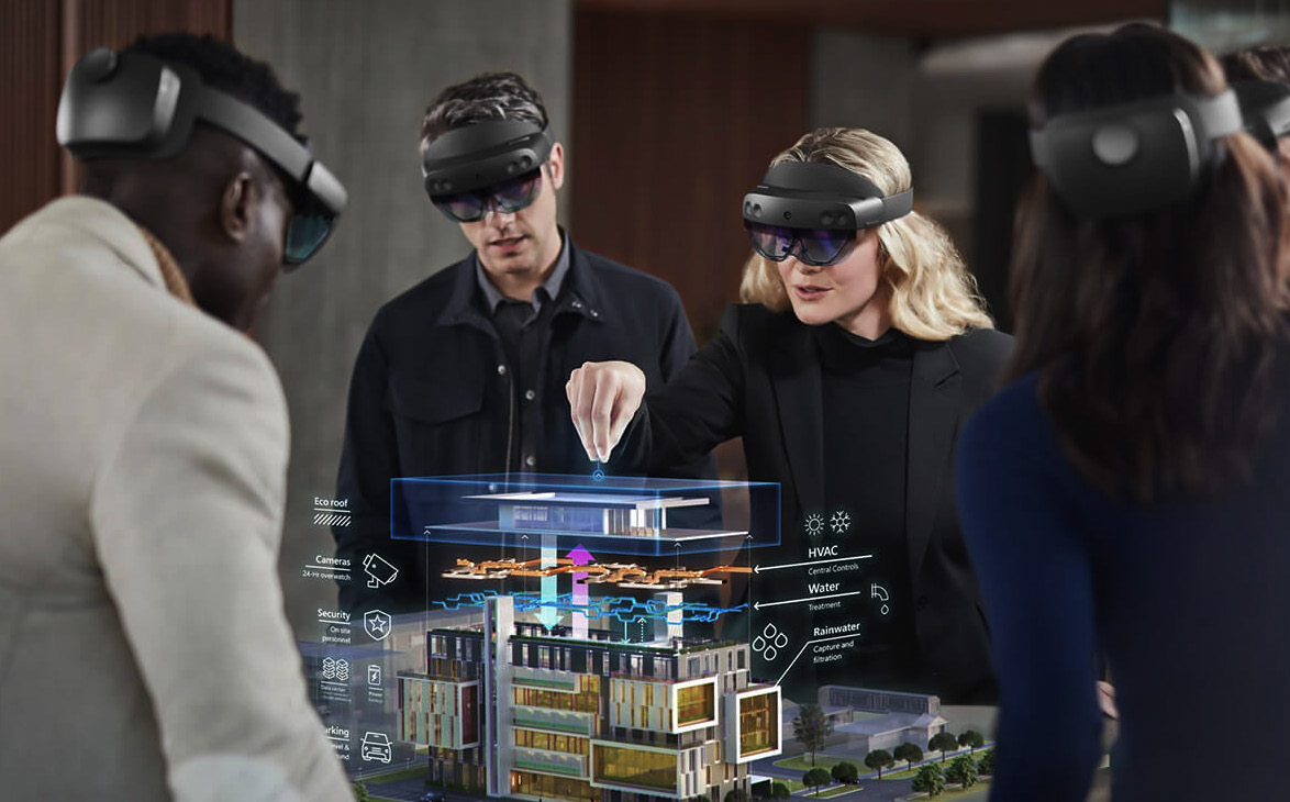 Microsoft HoloLens 2 immersive brand experience demonstration