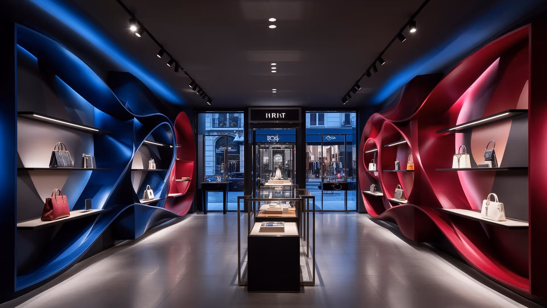 Retail industry branding by Evolve