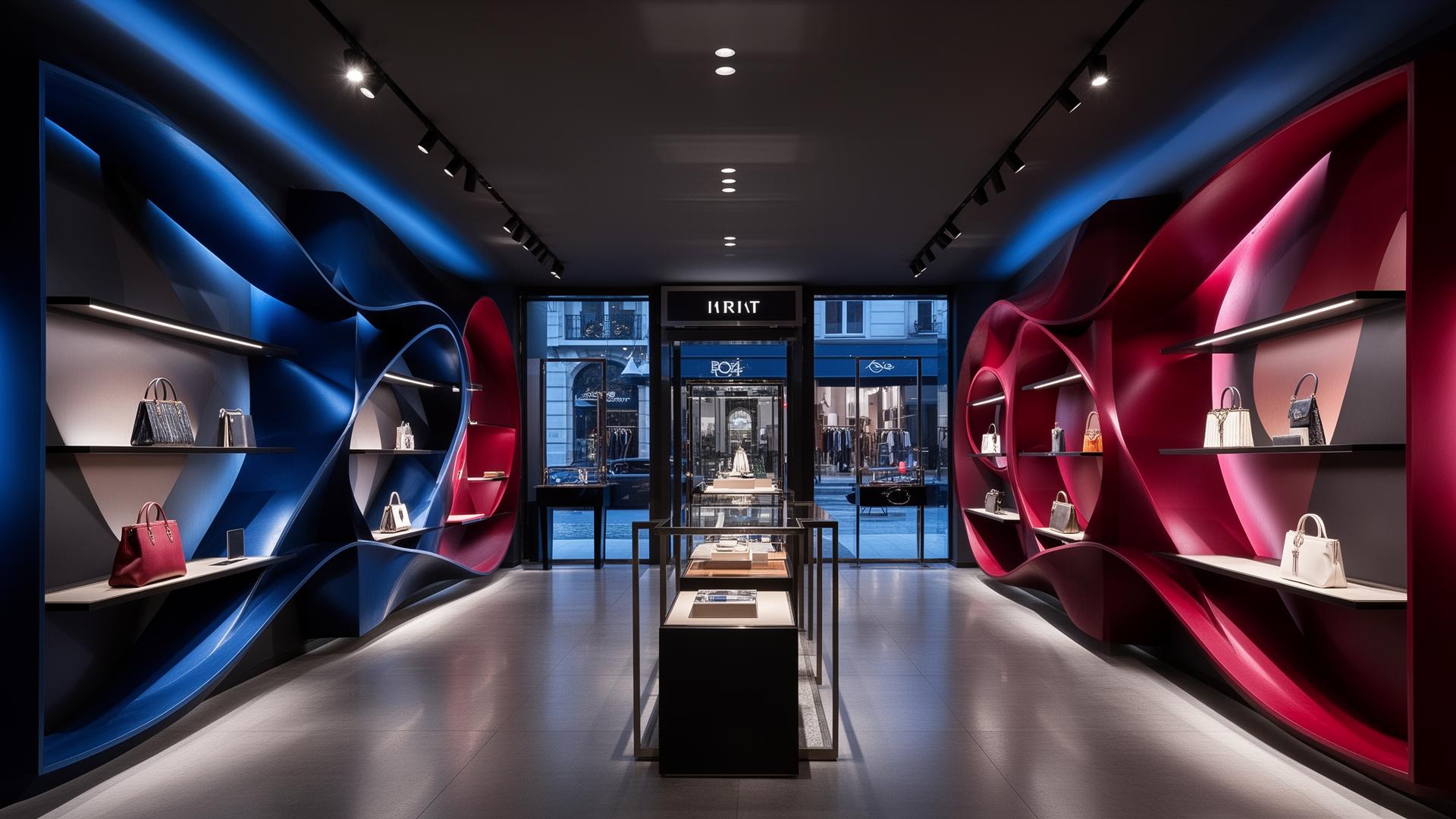 Retail industry branding by Evolve